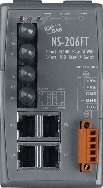 Коммутатор NS-206FT CR 