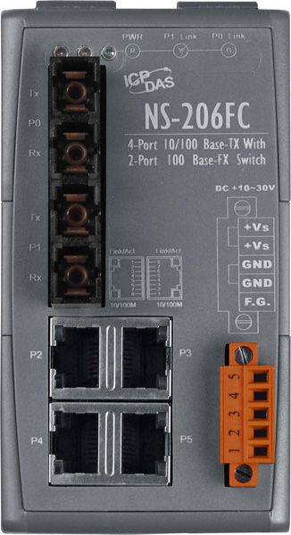 Коммутатор NS-206FC CR 