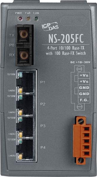 Коммутатор NS-205FC CR 