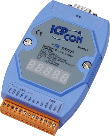 Преобразователь сигнала I-7522D CR 