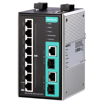 Коммутатор EDS-P510A-8PoE-2GTXSFP 