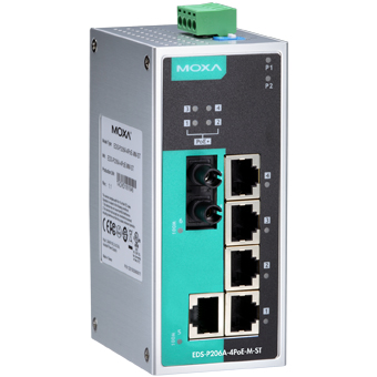 Коммутатор EDS-P206A-4PoE-M-ST-T 