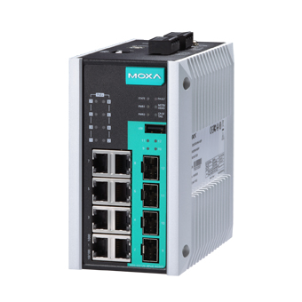Коммутатор EDS-G512E-8PoE-4GSFP-T 