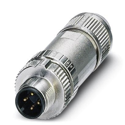 Разъем промышленный M12A-4PMM-IP67 