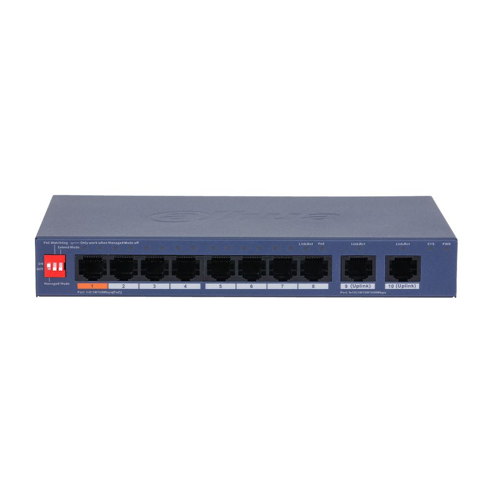 Коммутатор DH-CS4010-8ET2GT-60 