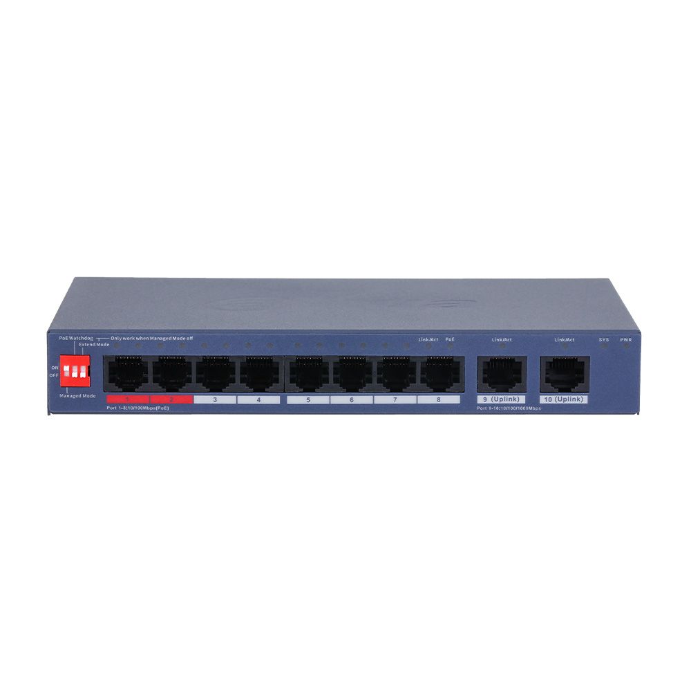 Коммутатор DH-CS4010-8ET2GT-110 
