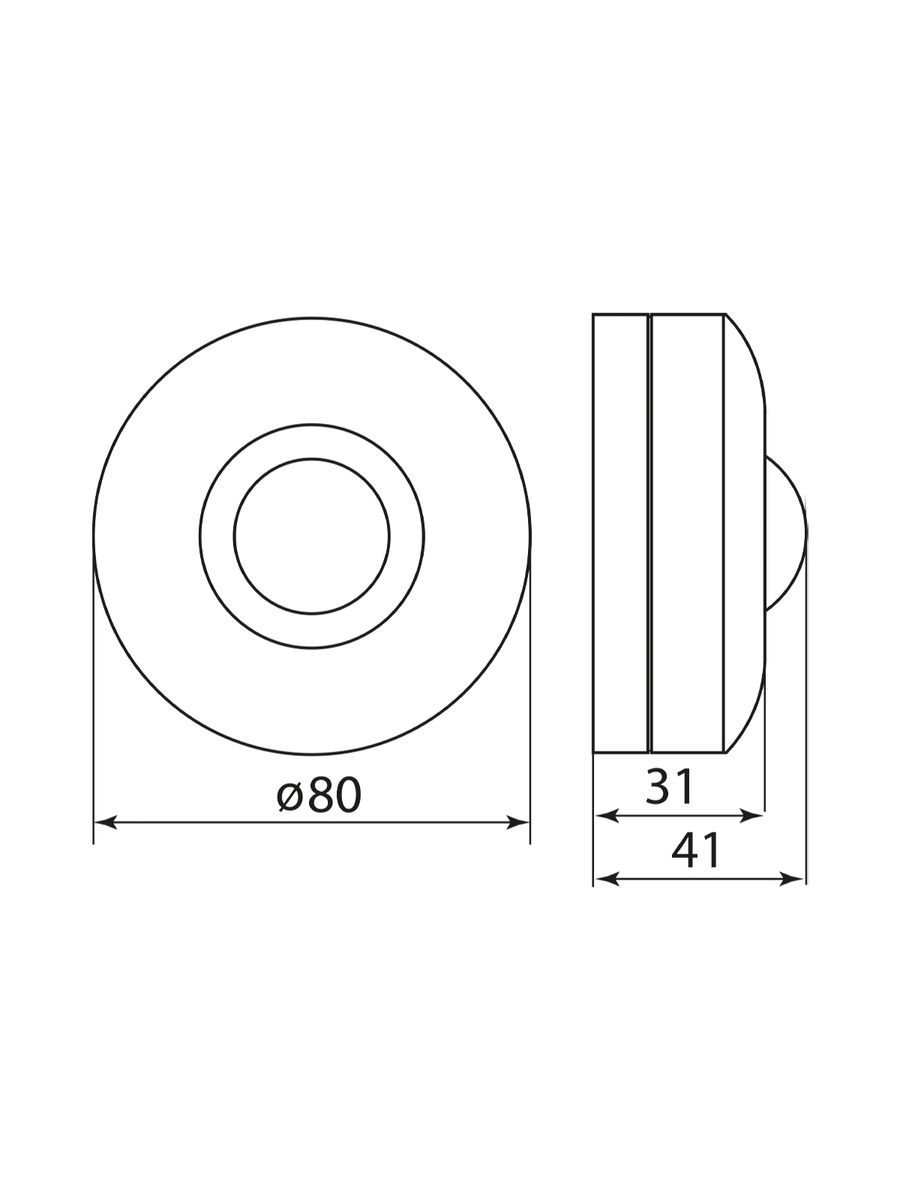 Датчик движения ДДП-03С SQ0324-0043