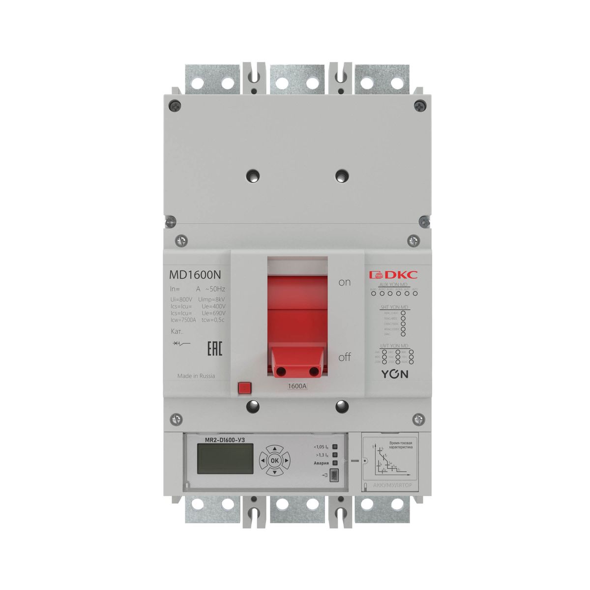 Выключатель автоматический  MD1600H-MR2