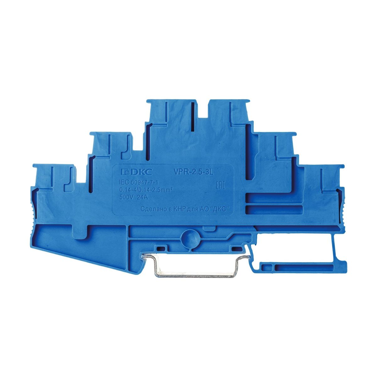 Клемма  VPR-2.5-3L-BU