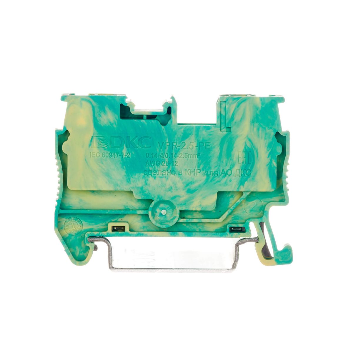Клемма  VPR-2.5-PE-YG