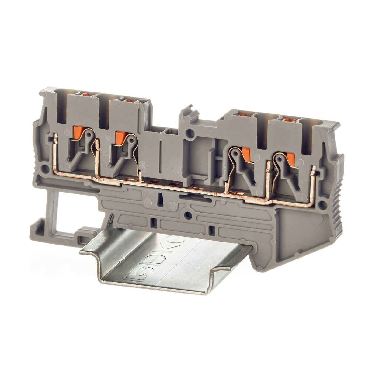 Клемма проходная  VPR-2.5-QUATTRO-GY