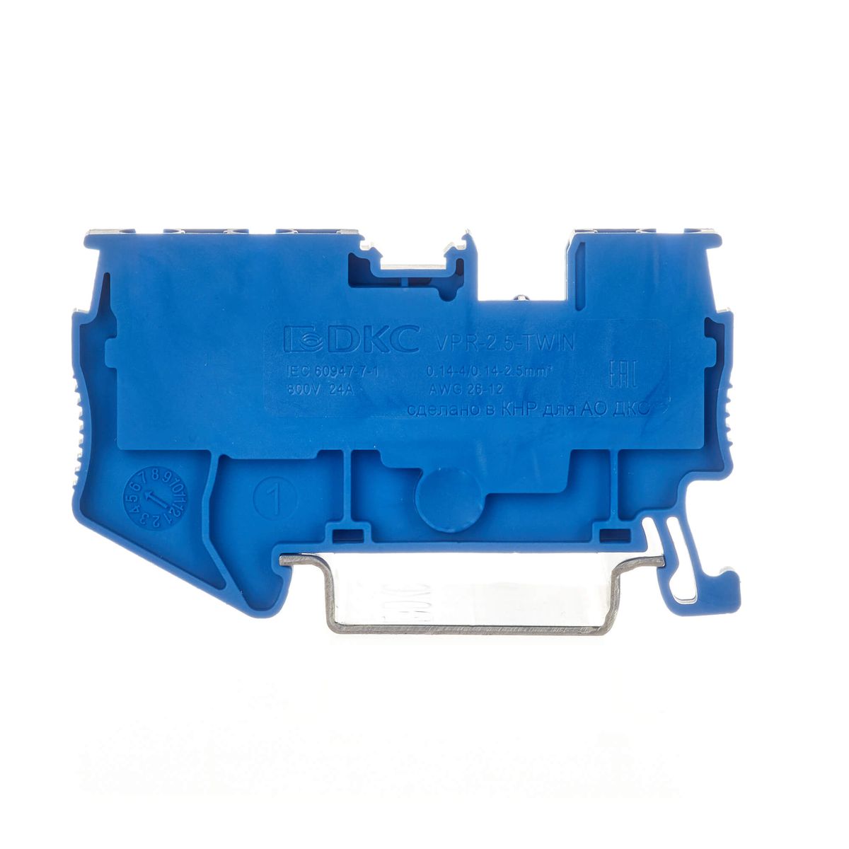 Клемма  VPR-2.5-TWIN-BU