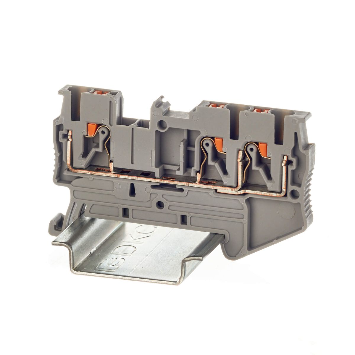 Клемма проходная  VPR-2.5-TWIN-GY