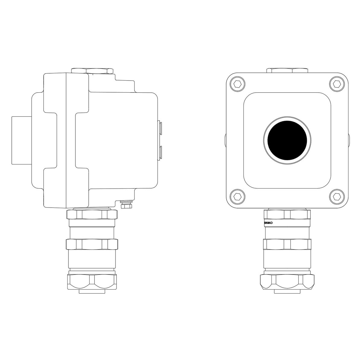 Пост управления LCSD-01-B-MC-P1B(11)x1-PCMB-KAEPM3MHK-20 LCSD21000022