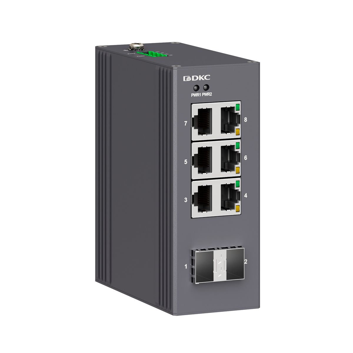 Коммутатор промышленный  N1000-2SFP6T-P2