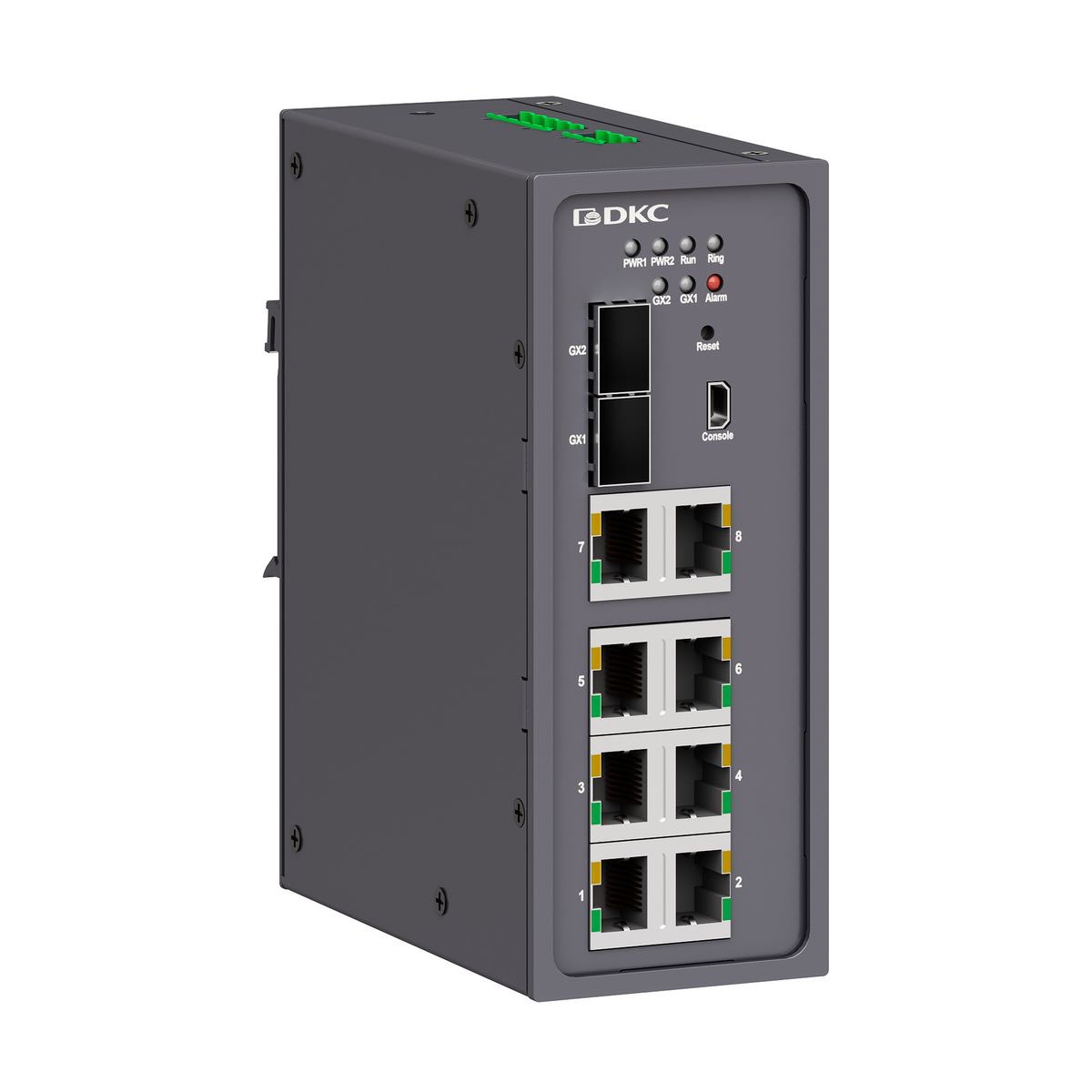Коммутатор промышленный  N2000-2GX8T-P1