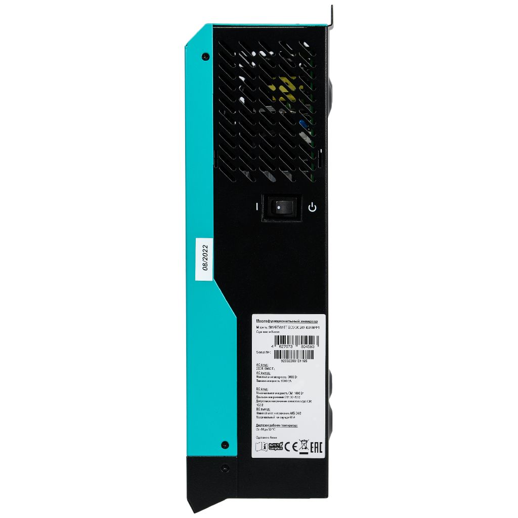 Инвертор ECO 3K 24V 40A MPPT 4816020080009