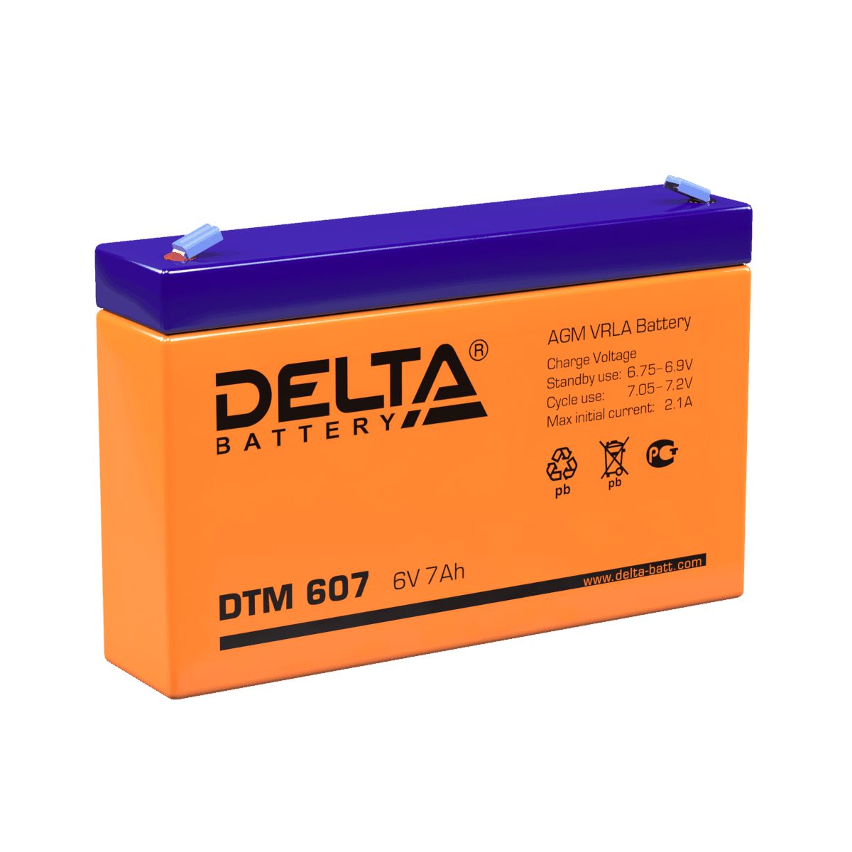 Батарея аккумуляторная DTM 607 4614010050017
