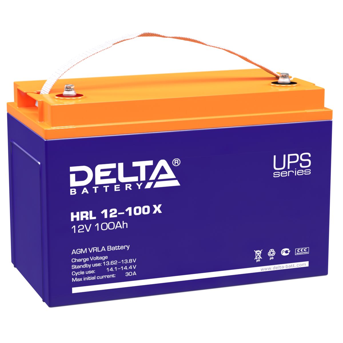 Батарея аккумуляторная HRL 12-100 X 4614010610001