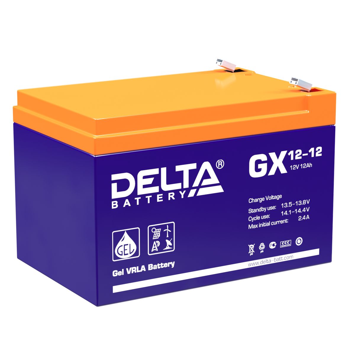 Батарея аккумуляторная GX 12-12 4614010170003