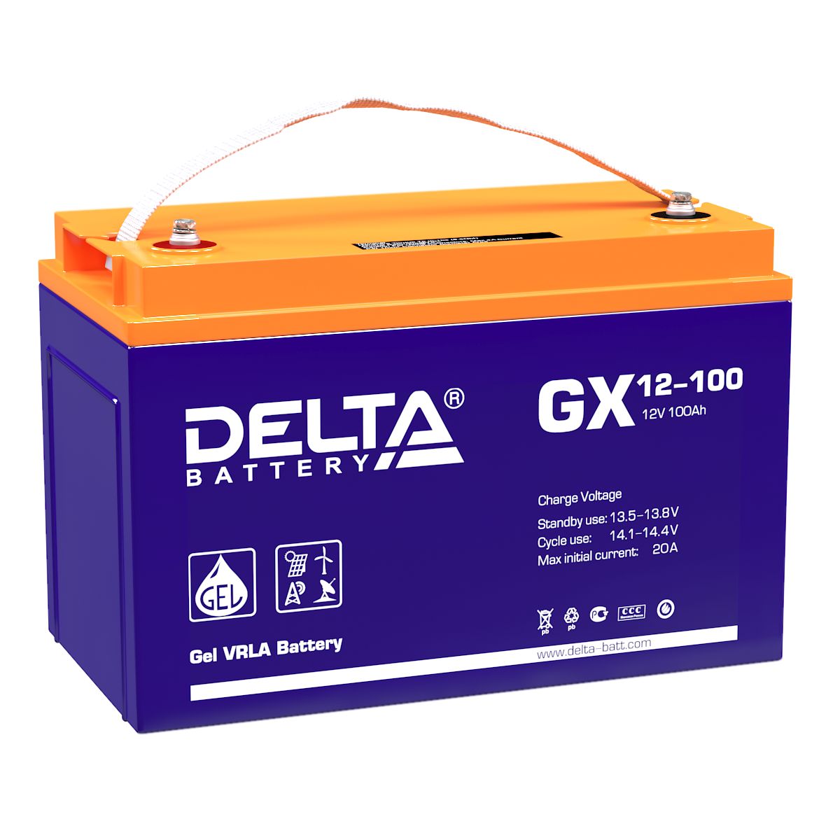 Батарея аккумуляторная GX 12-100 4614010170002