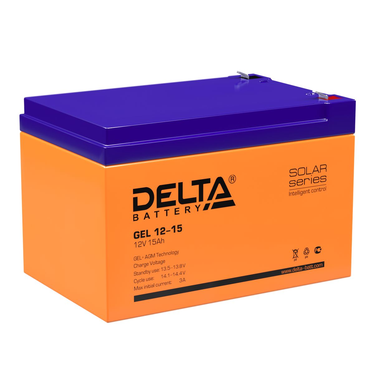Батарея аккумуляторная GEL 12-15 4614010140006