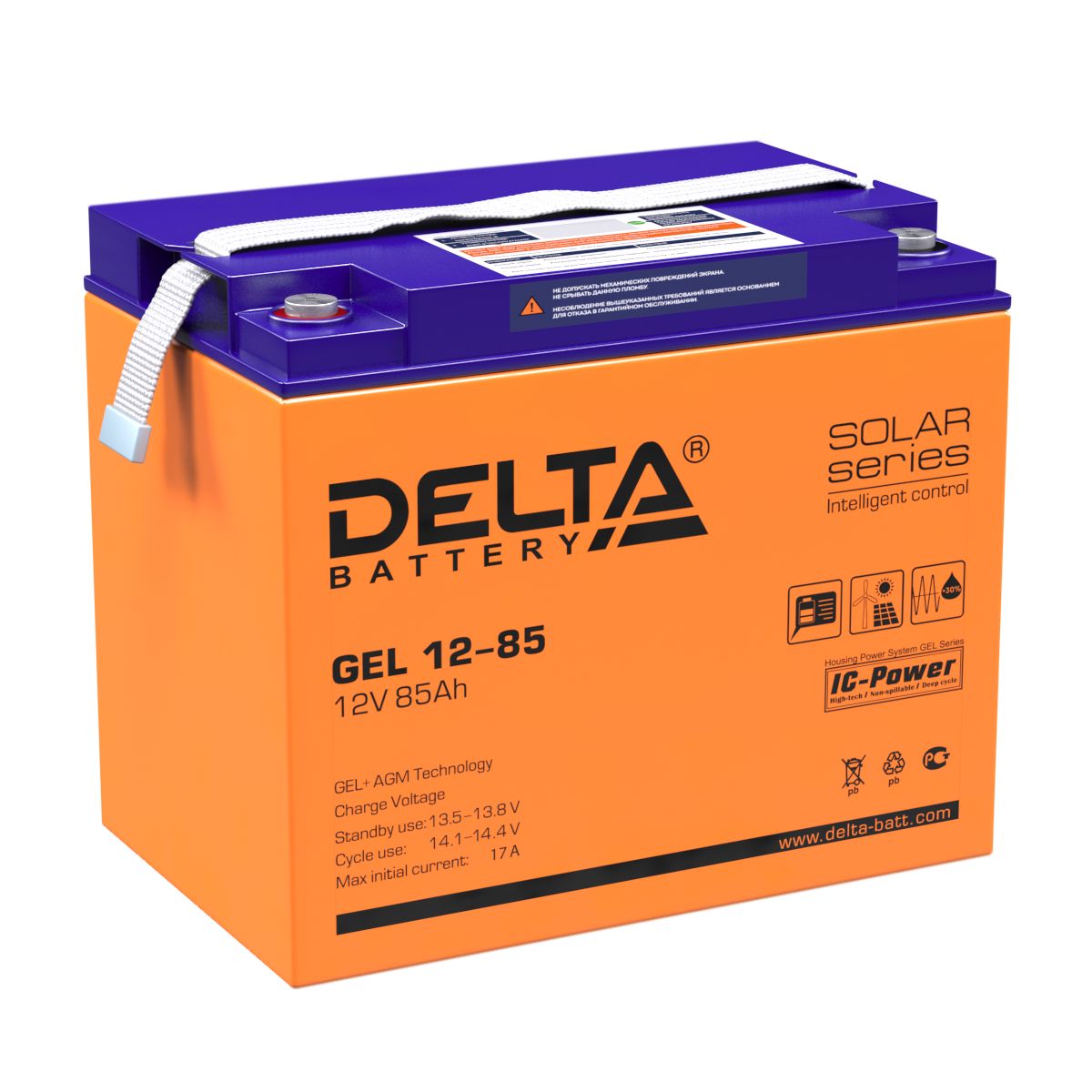 Батарея аккумуляторная GEL 12-85 4614010140012