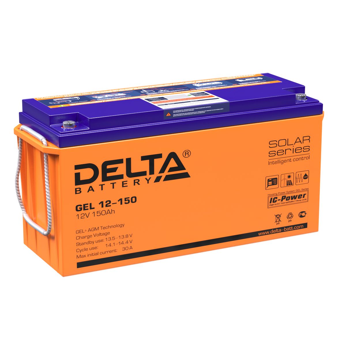 Батарея аккумуляторная GEL 12-150 4614010140003