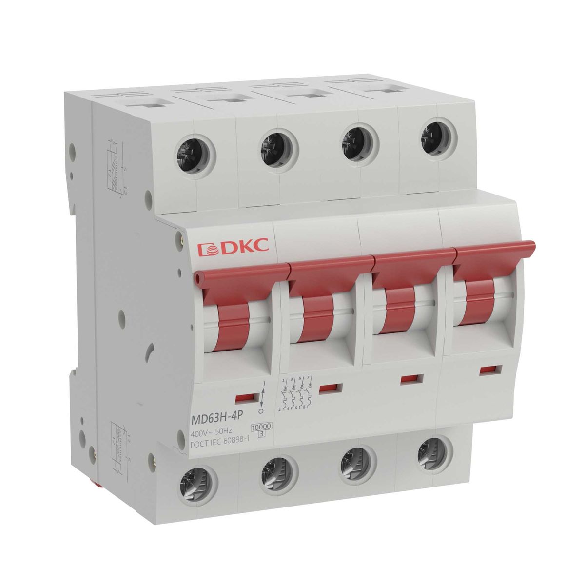 Выключатель автоматический  MD63H-4PC25