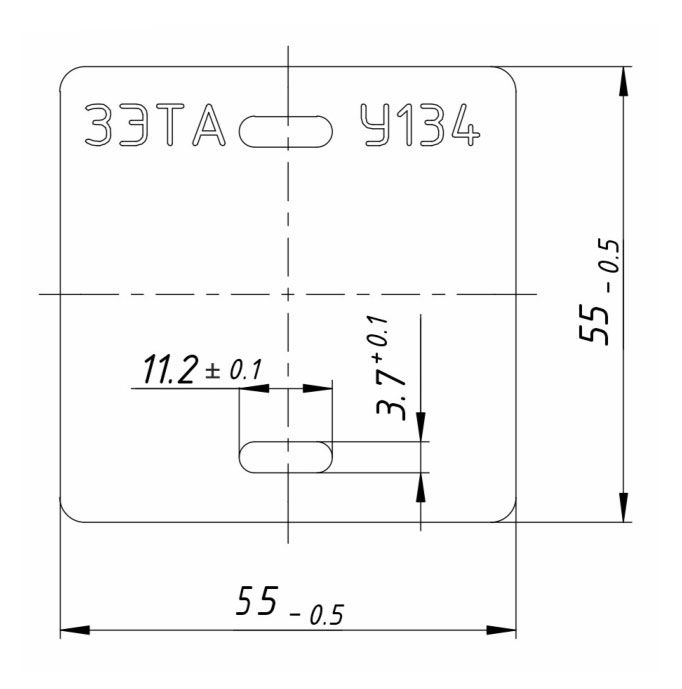 Бирка кабельная  zeta11514