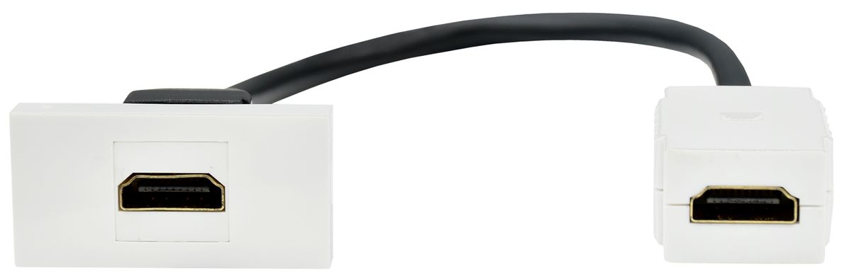 Розетка мультимедийная  PR-KK40D-RH-0-1-K01