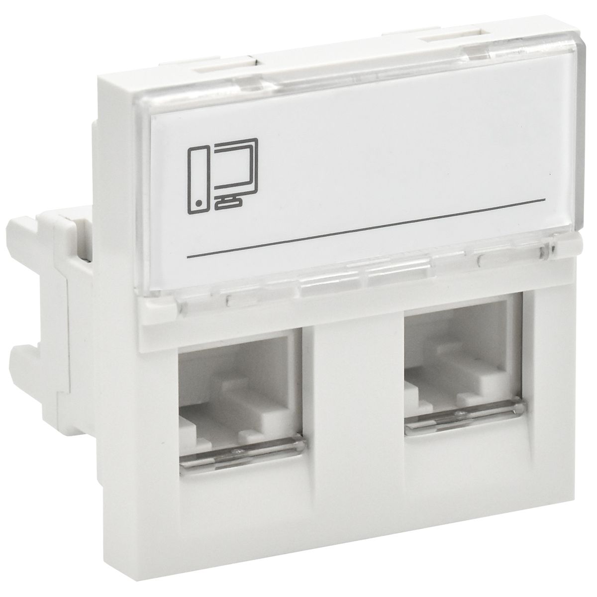 Розетка телекоммуникационная  PR-KK40D-RI-0-2-2C06U-K01