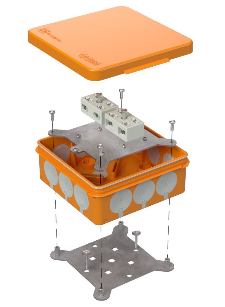 Коробка монтажная  60-0303-FR6.0-4-4-Р