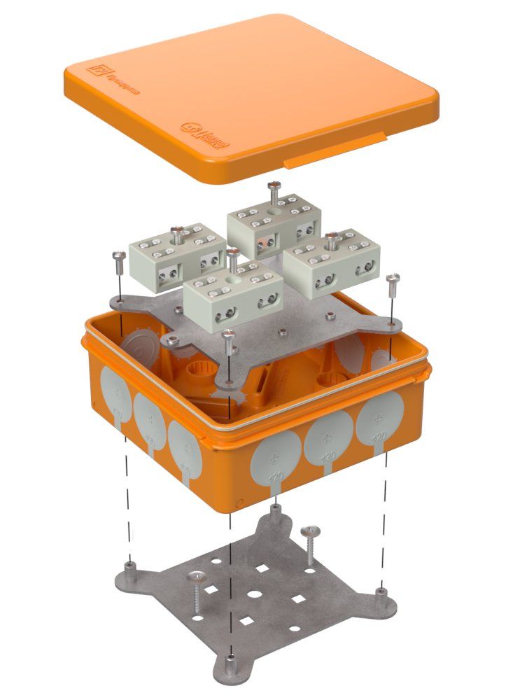 Коробка монтажная  60-0303-FR6.0-4-8-Р