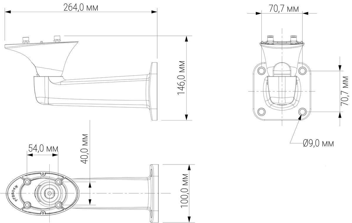 Кронштейн видеокамеры BOLID BR-108 856-137-611