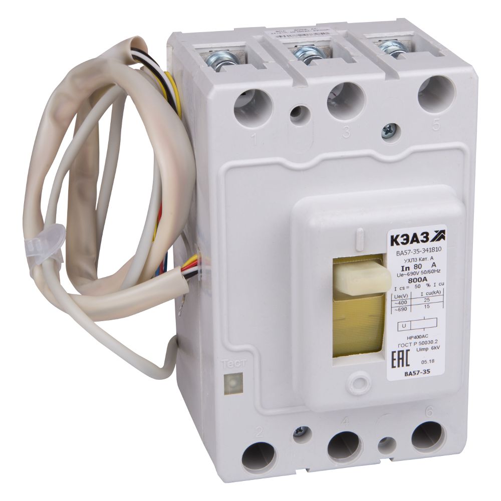 Выключатель автоматический ВА57-35-344710-125 А 310811