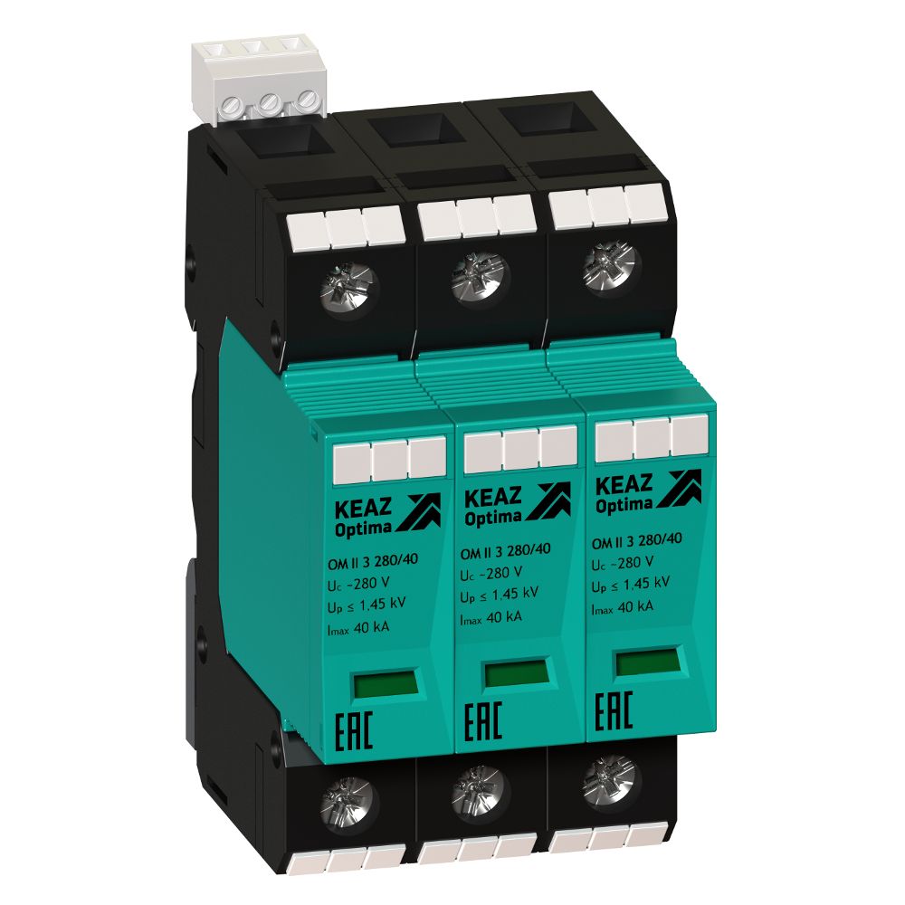 Устройство защиты УЗИП OptiDin OM-I-3-280/12.5/RS 114262