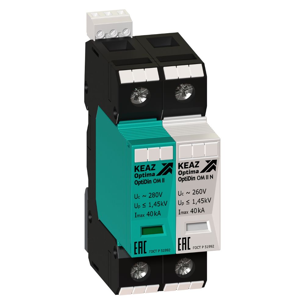 Устройство защиты УЗИП OptiDin OM-II-1+N-280/40 114310