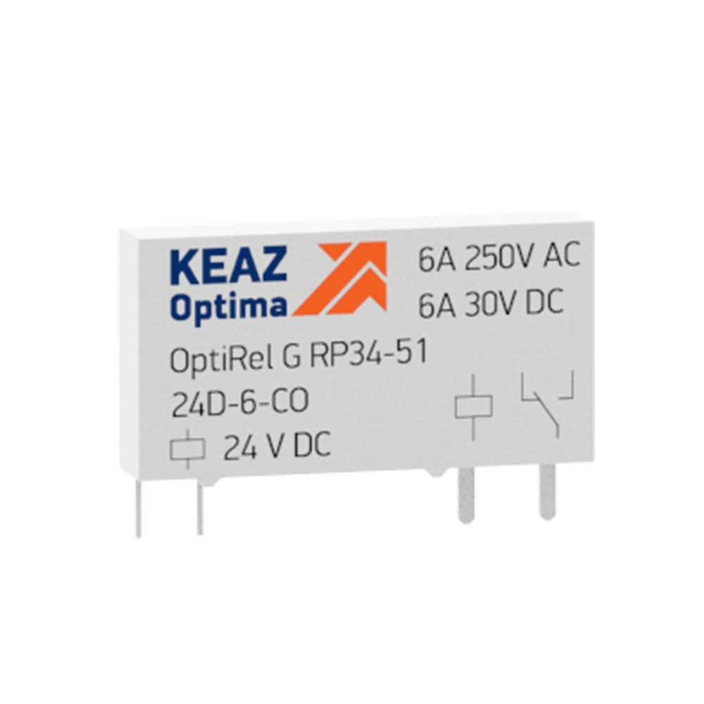 Реле промежуточное OptiRel G RP34-51-24D-6-CO-S 281145