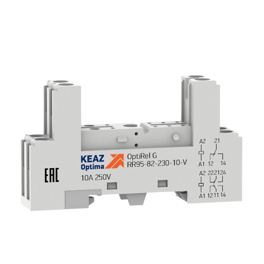 Розетка реле OptiRel G RR95-82-230-10-V 281176