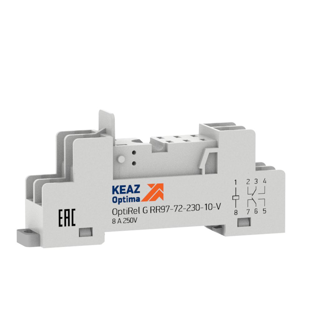 Розетка реле OptiRel G RR97-72-230-10-V 281177