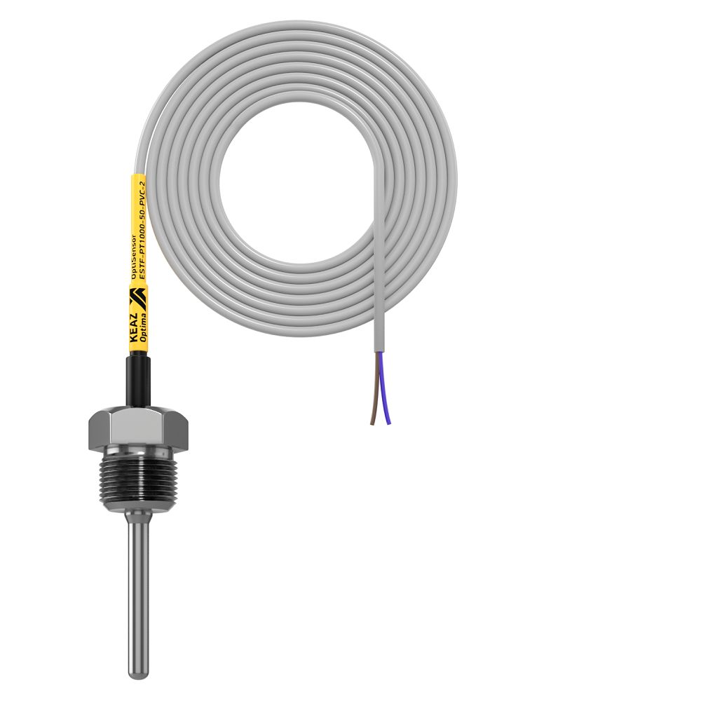 Датчик температуры OptiSensor ESTF-PT1000-50-PVC-2 285967