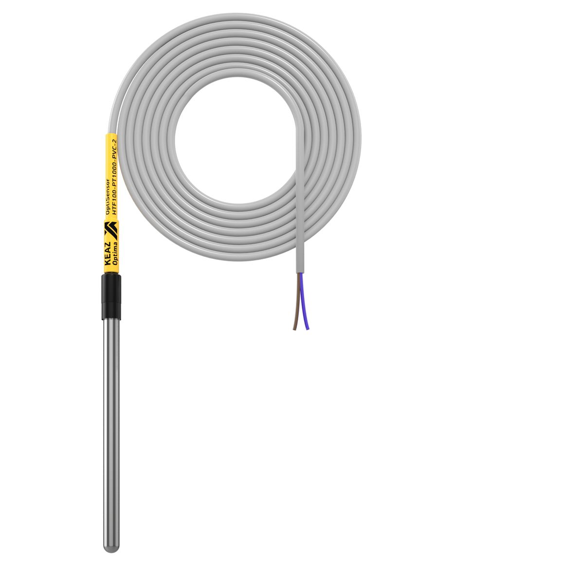 Датчик температуры OptiSensor HTF100-PT1000-PVC-2 286483