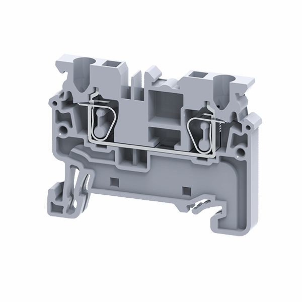 Клемма проходная OptiClip CХ-2,5-I-24A-(0,2-2,5)-серый 289711