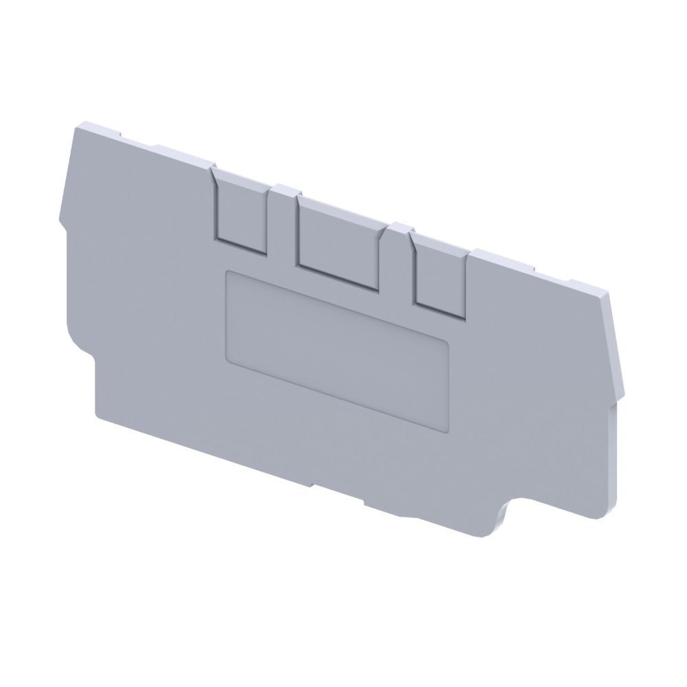 Крышка концевая OptiClip EPCX2,5/3-TRIPLET-серый 289751