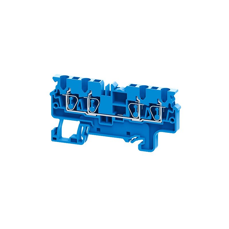 Клемма пружинная OptiClip СX-2,5-QUATTRO-(0,2-4)-I-BU-синий 289754