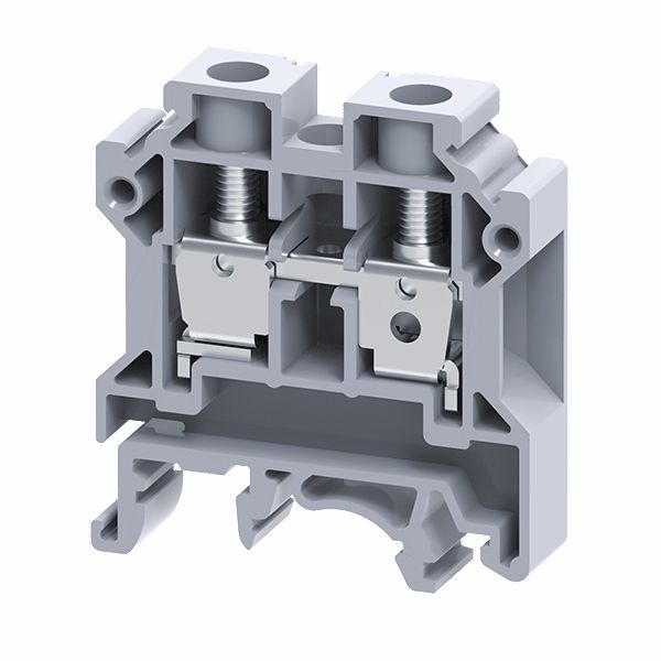 Клемма проходная OptiClip CTS-10-I-57A-(0,5-10)-серый 289777