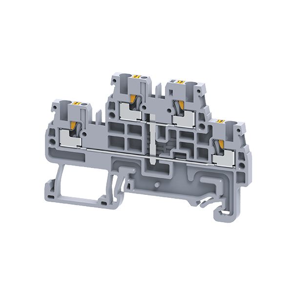 Клемма OptiClip CPDL-2,5-2L-I-S-серый 331864
