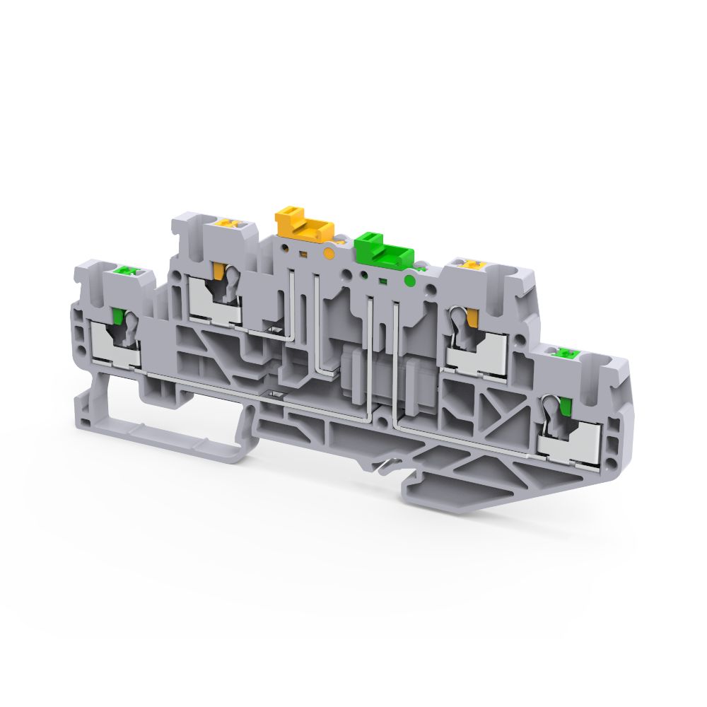 Клемма OptiClip CPDLK-2,5-2L-MT-N-I-серый 331872