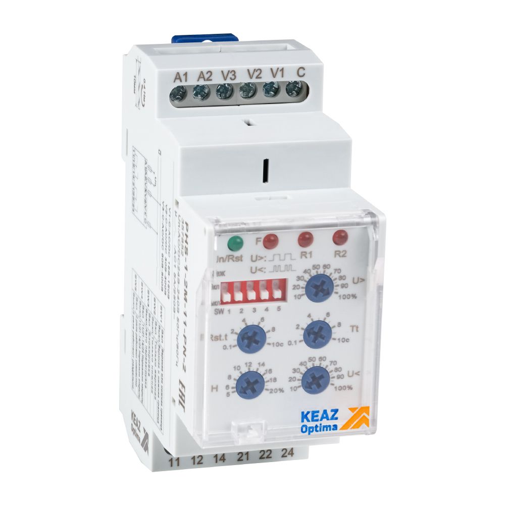 Реле контроля фаз OptiRel D PHS-1-2M-11-PN-2 357852